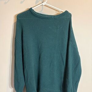 Old Navy Teal Crewneck Sweater